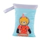 thumbnail image 3 of Bolsa de pañales para niños pequeños, bolsa para guardar servilletas, impermeable, lavable, con Azul claro, 3 of 9