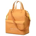 thumbnail image 2 of Bolsa de aislamiento térmico, bolsa de aluminio espesada, impermeable, para alimentos para trabajadores de oficina, bolsa tipo momia, bolsa de almuerzo portátil de gran capacidad con correa, 2 of 3