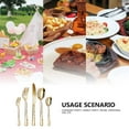 thumbnail image 2 of 20PCS Stainless Steel Silverware Set, Mirror-Polished Cutlery Flatware Set 4 Knives 4 Forks 4 Spoons 4 Tea Forks 4 Teaspoons with Beautiful Flower Pattern for Kitchen Restaurant Party, 2 of 8