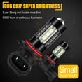 thumbnail image 5 of 6x 9005 H11 LED Headlight Low/High Beam ＆ 9005/9006 Fog Light Bulbs Combo Kit Xenon White 6000K, 5 of 15