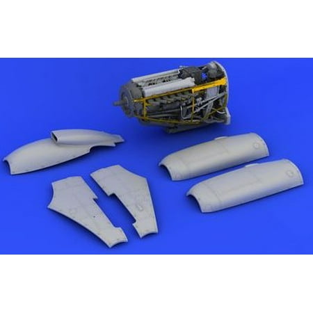 - 1/48 Aircraft- Spitfire Mk VIII Engine for EDU (Photo-Etch & Resin)