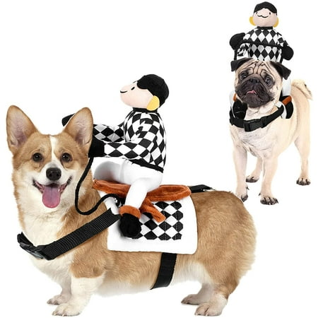 2 Pieces Halloween Jockey Saddle Dog Horse Costume Halloween Party Dog Costumes Funny Pets Party Cosplay Apparel Dog Riders Clothing for Dogs Outfit Knight Style | Walmart Canada 2 Pieces Halloween Jockey Saddle Dog Horse Costume Halloween Party Dog Costumes Funny Pets Party Cosplay Apparel Dog Riders Clothing for Dogs Outfit Knight Style | Walmart Canada