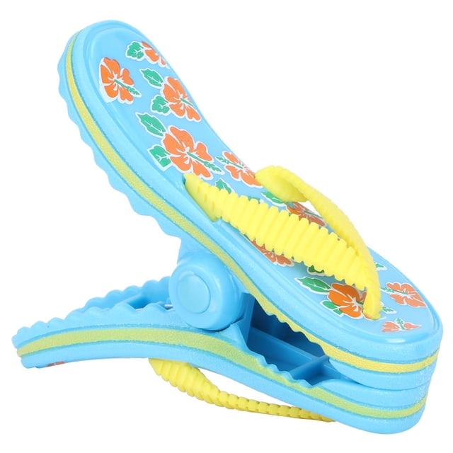Clip para toallas de playa Bling Bling plástico portátil