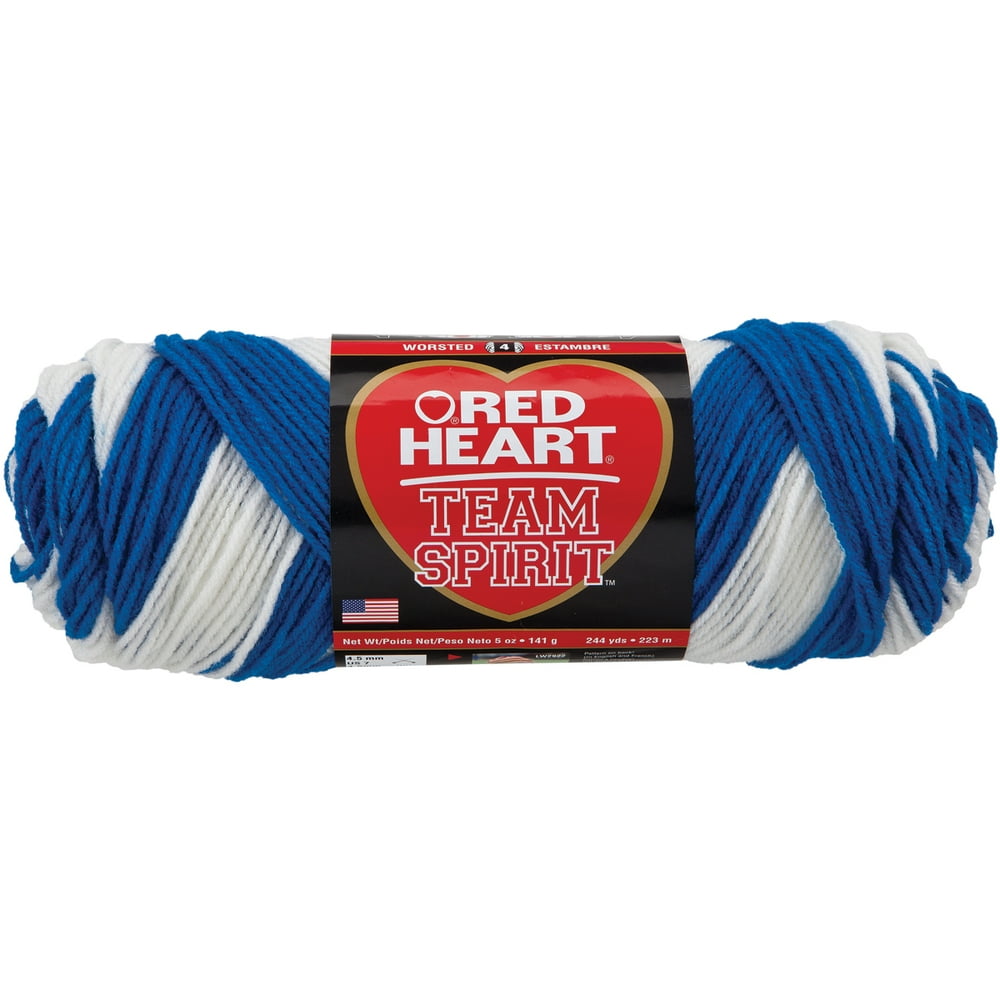 Red Heart Team Spirit Yarn, Available in Multiple Colors