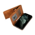 thumbnail image 4 of iPhone 15 PU Leather Zipper Case - Multi-Functional Wallet Style Phone Case (Black,iPhone XR), 4 of 9