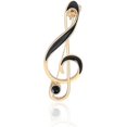 thumbnail image 6 of Fashion Music Note Brooch Lapel Pin For Women Men Elegant Musical Treble G Clef Corsage Brooches Scarf Jackets Dress Suit Shirt Bag Hat Simple Accessories Delicate Birthday Wedding Jewelry Gifts, 6 of 10