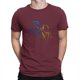 thumbnail image 5 of Camiseta Bangalter para hombre, de algodón, cuello redondo, banda de producción electrónica, manga corta, 5 of 7