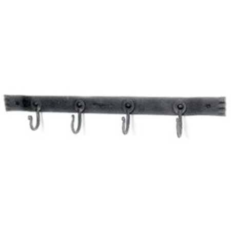 

Wall Bracket Four Hook in Black