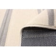 thumbnail image 3 of ECARPET Indoor/Outdoor for Balcony, Patio and Garden Arthur Ivory Rug, 3 of 9