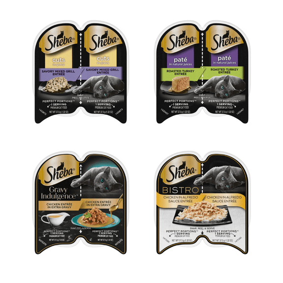 Sheba Celebration Collection: Treat-Worthy Flavors – 12 Variety Pack