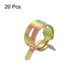 thumbnail image 3 of Uxcell ID 17.5mm 11/16inch Fuel Line Hose Clips,Pipe Clamps,Spring Hose Clamp,20Pcs, 3 of 7