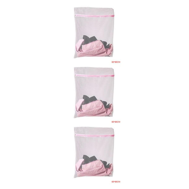 Naiovety Bolsas de lavandería de malla gruesa con cremallera, ropa interior, organizador de red, bolsa de a máquina para sujetador, varios Type5 NO5 Naiovety CBP017245