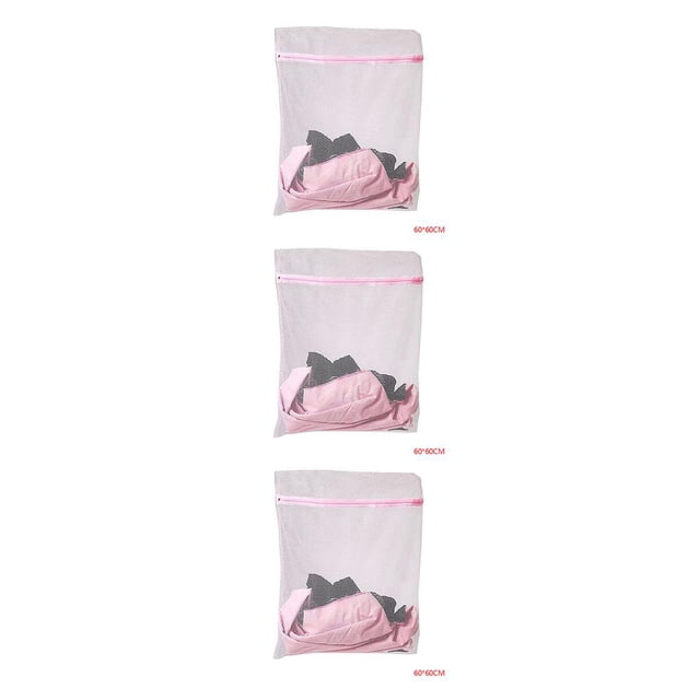 Naiovety Bolsas de lavandería de malla gruesa con cremallera, ropa interior, organizador de red, bolsa de a máquina para sujetador, varios Type5 NO5 Naiovety CBP017245