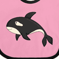 thumbnail image 4 of Inktastic Killer Whale Boys or Girls Baby Bib, 4 of 4