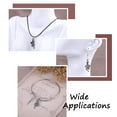 thumbnail image 7 of 1 bag 14pcs 7 styles 304 Stainless Steel Pendants Snake Mixed color 2pcs/style, 7 of 7