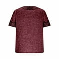 thumbnail image 5 of DDAPJ pyju Mens Distressed T-Shirt Loose Fit Deep V Neck Short Sleeve Tees Retro Viking Tops Rebajas Flash Wine XL, 5 of 7