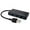 Black, variant on USB Hub 4 Ports, 4-Port USB 3.0 Portable Compact Hub with 5Gbps Data Transfer, USB Extender Adapter for PC and Laptop, High-Speed Data Transfer Windows XP, Windows 7, and Windows 10 or above