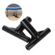 thumbnail image 3 of Moluckfu 6Ud Conectores T Tubo En T Y Cubiertas De Polos Para Accesorios De Repuesto En Plástico Negro, 3 of 7