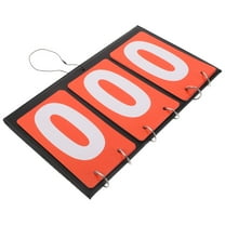 Hemoton Tabletop Flip Scoreboard Portable Multi Sports Score Board With Three Number Display For Basketball Football Tennis
