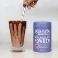 thumbnail image 3 of Islands Chocolate 45% Hot Chocolate Powder Tin 200g, British Import (Pack of 2), 3 of 5