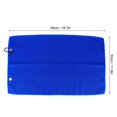 thumbnail image 5 of 2 toallas absorbentes de sudor, de secado rápido, de microfibra, para yoga, fitness, entrenamiento, correr, gimnasio azul zafiro, 5 of 5