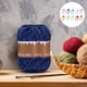 thumbnail image 3 of Funda de almohada tejida a mano con hilo de crochet en una bola de lana de terciopelo agradable y suave, 3 of 5