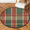 Multicolour 1, variant on CURLYOOT Round Rug 3ft Christmas Area Rug, Washable Circle Mat Non Slip Floor Carpet Mat, Buffalo Plaid Soft Indoor Rugs for Entryway Living Room Dining Room Bedroom