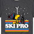 thumbnail image 3 of Peanuts - Woodstock Ski Pro - Toddler And Youth Short Sleeve Graphic T-Shirt, 3 of 6