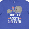 thumbnail image 4 of Inktastic Best Gigi Grandma Ever Grandchild Gift Youth T-Shirt, 4 of 5
