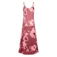 thumbnail image 3 of Gvmfive Women Casual Floral Print Spaghetti Strap Long Maxi Dress Plus Size, 3 of 3