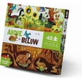 thumbnail image 5 of Crocodile Creek Above + Below 48-Piece Jigsaw Floor Puzzle - Fun Floor Puzzles for Kids Ages 4-8 - Heavy-Duty Shaped Box for Storage - Backyard Discovery - 18 x 24 inches Finished, 5 of 8