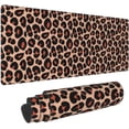 thumbnail image 2 of Leopard Gaming Mouse Pad Large Mouse Pad (31.5x11.8 Inch) Non-Slip Rubber Base Large Desk Mat Desk Protector for Home Office Gaming Work, 2 of 6