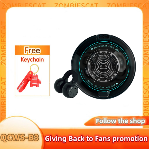 For Anime lover ZOMBIESCAT QCWS-B3 Earphones Gift Box Keychain