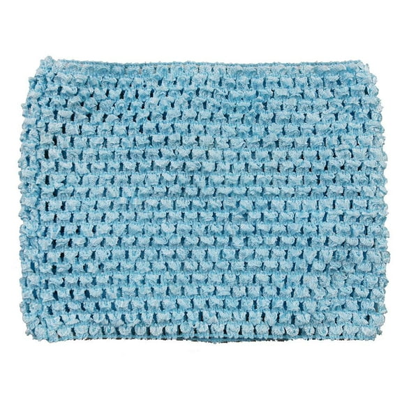 Wenchoice Girl'S Blue Elastic Crochet Baby Top  M(3T-4T)