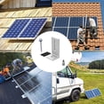 thumbnail image 4 of Aluminum Solar Panel Mounting Bracket Roof Mount L Foot for Sloped Pitched Roof, 4 of 8