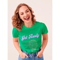 thumbnail image 2 of Get Ready Positive Message Shaped T-Shirt Women -Image by Shutterstock, Female Medium, 2 of 4