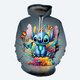 thumbnail image 4 of Sudadera con capucha de dibujos animados de otoño e invierno para hombre, sudadera con estampado 3D de Disney Stitch para niños, sudadera con capucha informal de moda urbana para hombre, 4 of 5
