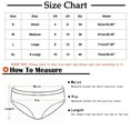 Honeeladyy Womens Underwear Seamless Bikini Panties Low Rise Cheeky