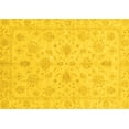 thumbnail image 1 of Ahgly Company Indoor Rectangle Oriental Yellow Traditional Area Rugs, 2' x 5', 1 of 4