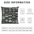 thumbnail image 5 of YANMS Throw Pillow Covers Vintage Collection Symbols Retro s Beer Pizza Bakery Business Cupcake for Living Room Bedroom Sofa, 5 of 5