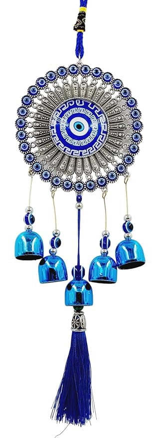 Mandala Evil Eye Wind Chimes for Balcony Hanging for Home Entrance Door Decoration House Warming Gifts for New Home