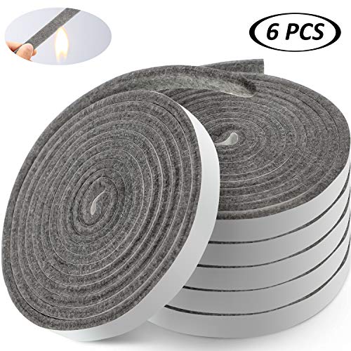BBQ Gasket Black Smoker Grill Tape High Temp Grill Seal Self Stick Gasket 7.5 Ft Length 1//2 Inch Width 1//8 Inch Thickness 2