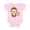 AD-Pink, variant on Cute Monkey, Little Monkey, Jungle Animals, Safari Animals Boys or Girls Baby Bodysuit