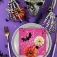 thumbnail image 5 of Hxlamzoo 20Pcs Halloween Spiderweb Napkins - Pink Paper Towels for Spooky Party Decorations, Festive Tableware & Unique Halloween Supplies, 5 of 6
