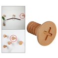 thumbnail image 3 of de con tornillo de pared Premium, ropa nórdica, s para abrigos, colgador de llaves para io, cocina, armario, , Diseño de cruz redonda. Baoblaze Gancho de tornillo, 3 of 8