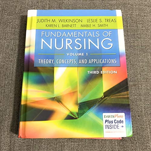 Pre-Owned Fundamentals of Nursing - Vol 1: Theory, Concepts, and Applications (Hardcover) by Judith M Wilkinson