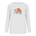 thumbnail image 4 of 2023 Mode pour Femmes Sweatshirt 50% de Réduction Mode Women Casual Imprimé Col Rond Long Sleeve Pullover Tops, 4 of 6