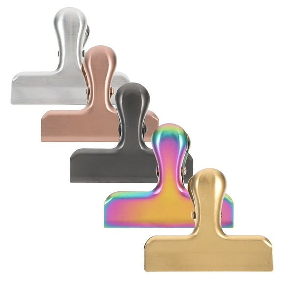 5 Pcs Clip Food Sealer Bags Clips for Storage Burger Holder