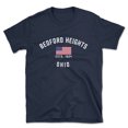 thumbnail image 1 of Bedford Heights Ohio Patriot Men's Cotton T-Shirt, 1 of 1