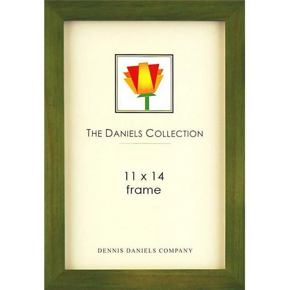 Dennis Daniels W4114G 11 x 14 in. Square Corner Frame - Green